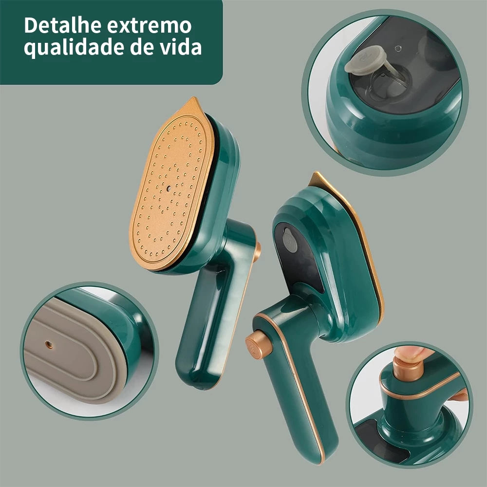 VaporFlex Pro™ | Ferro de Passar a Vapor Portátil Bivolt