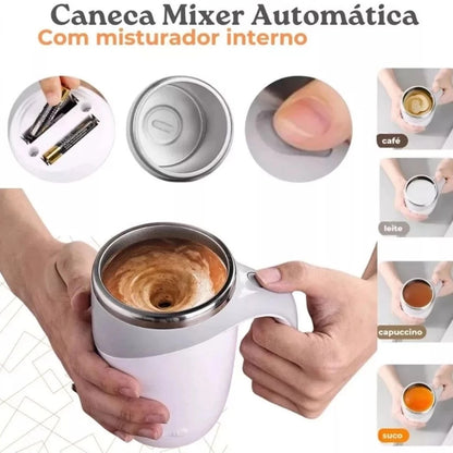 MixPro™ Caneca Misturadora Automática Recarregável USB 380ml